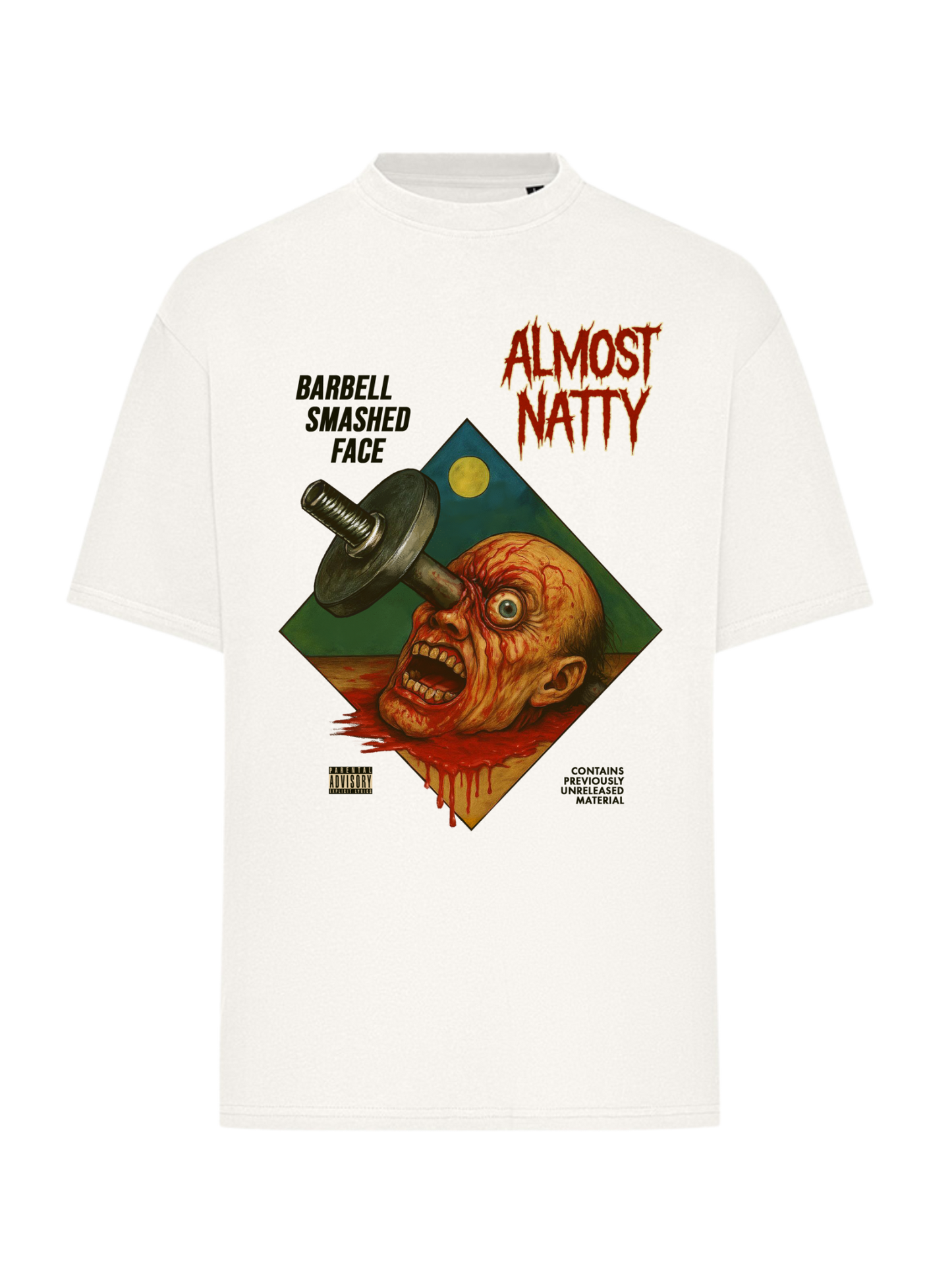 Barbell Smashed Face - T-Shirt