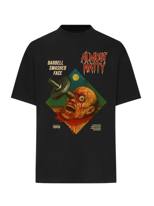 Barbell Smashed Face - T-Shirt